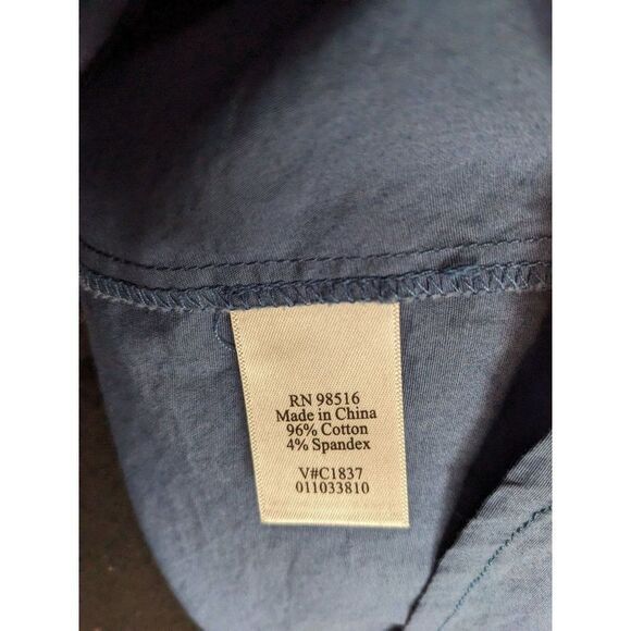 *3 For $12* Coldwater Creek Women's Button‎ Down with Southwest Trim - M - Picture 10 of 11